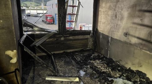 Chur GR: Unbeaufsichtigte Wasserpfeife löst Brand aus