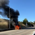 Tägerwilen TG: Auto-Brand im A7-Tunnel – Vollsperrung