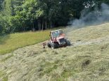 Fanas GR: Traktor in Brand – 16 Feuerwehrleute im Einsatz