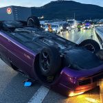 Oensingen SO: Auto überschlägt sich auf A1 – Unfall