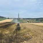 Stüsslingen SO: Brand an Ballenpresse greift auf Felder über