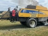 Stüsslingen SO: Brand an Ballenpresse greift auf Felder über