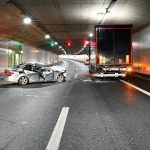 Kriens LU: Unfall im A2-Tunnel – Lenker (83) schwer verletzt