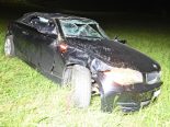 Malters LU: Auto überschlägt sich – Unfall mit 4 Verletzten