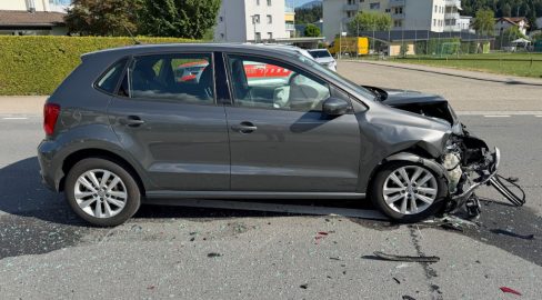 Ruswil LU: Mann und Kind verletzt – Unfall bei Auffahrkollision