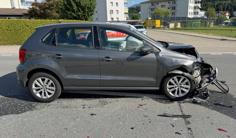 Ruswil LU: Mann und Kind verletzt – Unfall bei Auffahrkollision
