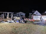 Neuwilen TG: Brand – Heuwagen und Wohnanhänger lichterloh