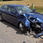 Murgenthal AG: Audi prallt gegen Lampe – Unfall, Sperrung