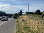 Eschlikon TG: Unfall auf A1 – BMW kracht in Wildzaun
