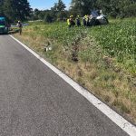 Lenzburg AG: Unfall – Renault Clio überschlägt sich im Feld