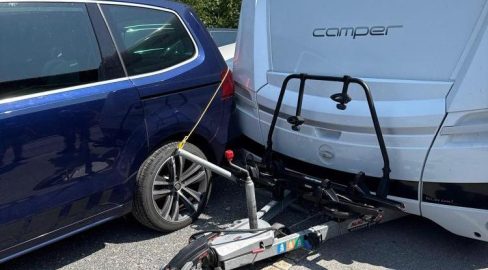 Jakobsbad AI: Wohnanhänger löst sich und verursacht Unfall