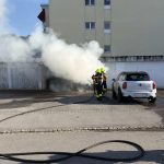 St. Margrethen SG: Brand in Garage – 30 AdF im Einsatz