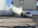 St. Margrethen SG: Brand in Garage – 30 AdF im Einsatz