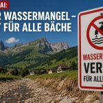Appenzell AI: Akuter Wassermangel – Verbot für alle Bäche