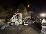 Delsberg JU: Wohnmobil in Rue des Sels steht in Brand