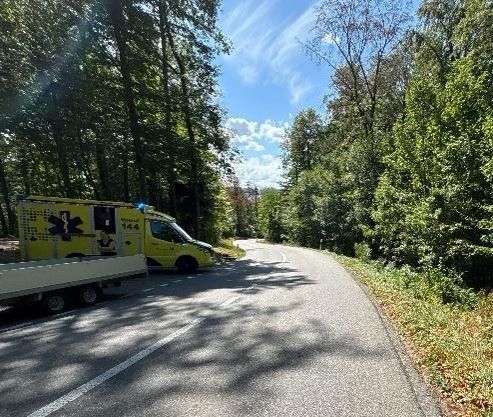 Dornach SO: Töff-Lenker (16) überschlägt sich bei Unfall