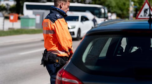 Buchs SG: 20 Fahrzeuge kontrolliert, 6 Anzeigen