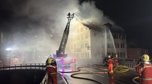 Thusis GR: Zwei Tote nach Brand, weitere Personen vermisst