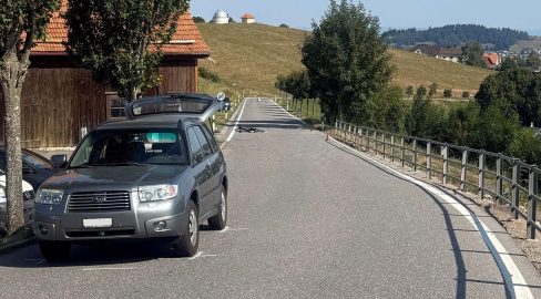 Trogen AR: Rennvelofahrer schwebt nach Unfall in Lebensgefahr