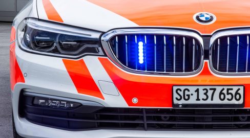 Mosnang SG: Duo flüchtet vor Polizeikontrolle: Festnahme