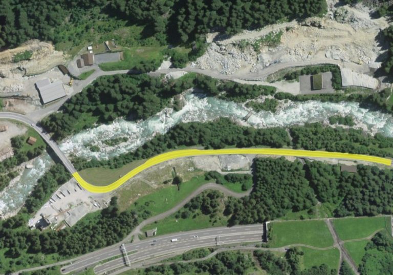Wassen UR: Gotthardstrasse wird einspurig mit Ampel