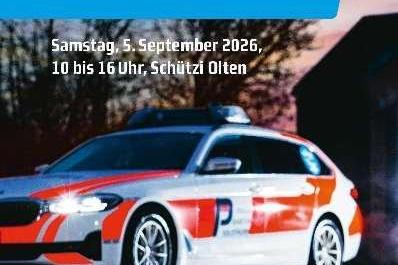 Olten SO: Sondereinheit und Polizeihunde hautnah erleben