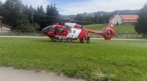Speicher AR: Mädchen (11) stürzt vom Pony, Rega nach Unfall