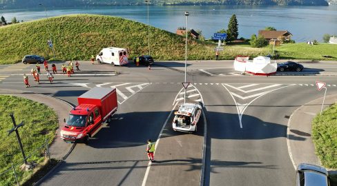 Buochs NW: Töff-Lenker (64) stirbt nach schwerem Unfall