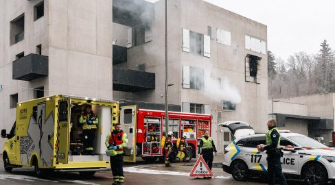 Kerzers FR: Feuer-Drama nach Explosion, Mann schwer verbrannt
