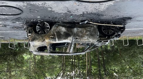 Ebikon LU: Auto brennt aus, Zeugen nach Brand gesucht