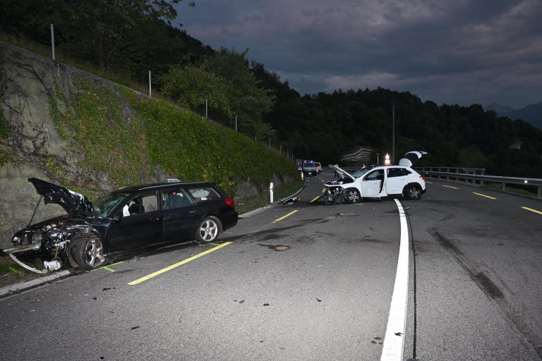 Steinen SZ: Unfall mit 8 Verletzten, Bub (9) in Lebensgefahr