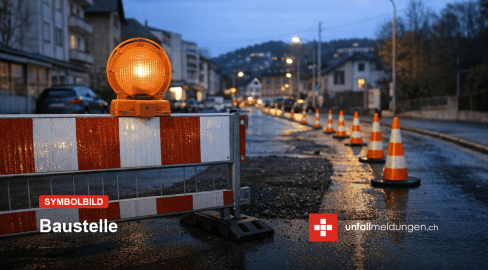 Riddes VS: Vollsperrung der A9 zwischen Riddes und Conthey