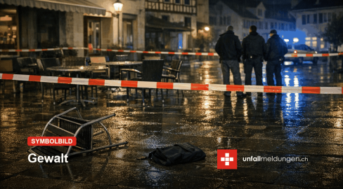 Bern BE: Mann wirft Steine auf Passanten und Polizei