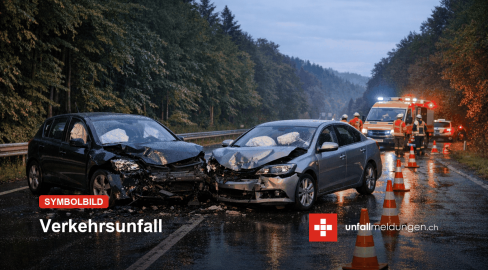 Unfall auf A3: Stau zwischen Uetlibergtunnel und Aeschertunnel