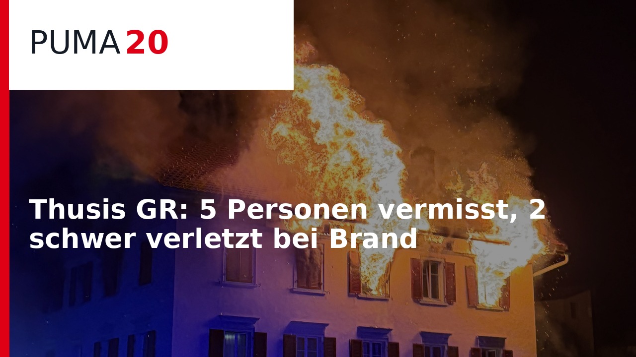PUMA20 vom 21. August 2026: Die 5 meistgeklickten Polizei- und Unfallmeldungen des Tages – im Video