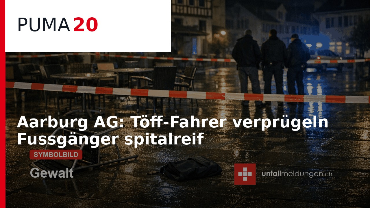 PUMA20 vom 27. August 2026: Die 5 meistgeklickten Polizei- und Unfallmeldungen des Tages – im Video