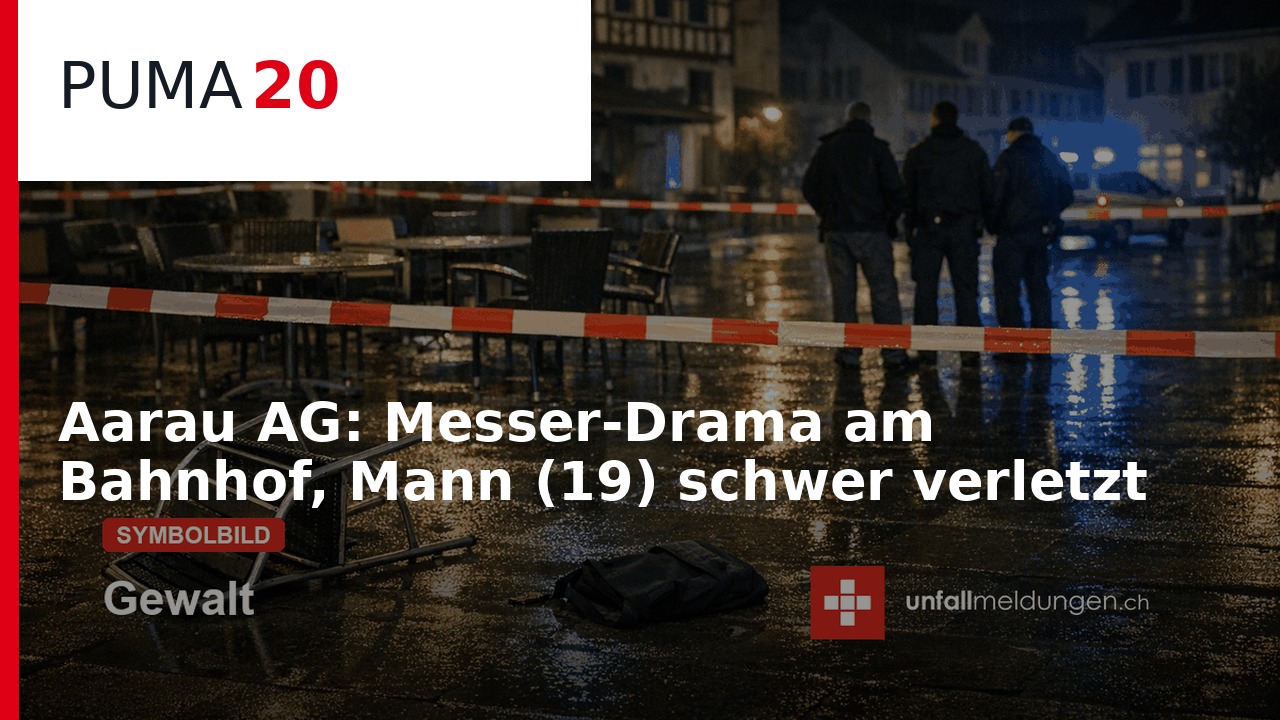 PUMA20 vom 9. August 2026: Die 5 meistgeklickten Polizei- und Unfallmeldungen des Tages – im Video