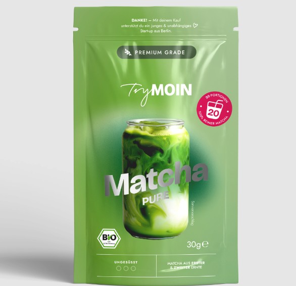 Rückruf: TryMOIN Bio Matcha Pulver Pure Premium (Rossmann)