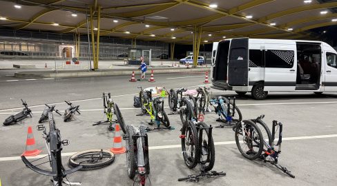 Kreuzlingen TG: Zoll stoppt Lieferwagen voller Velos