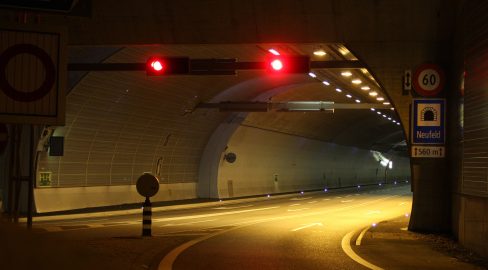 Bern BE: Neufeldtunnel auf A1 für zwei Nächte gesperrt