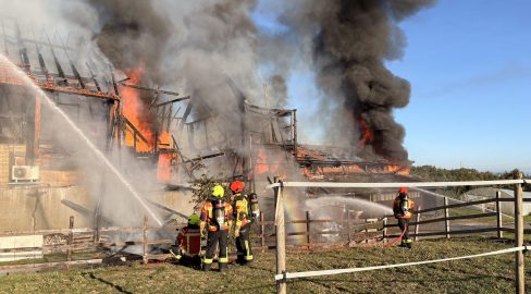 Mörschwil SG: Brand-Inferno zerstört zwei Scheunen