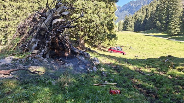 Brülisau AI: Einweggrills lösen trotz Feuerverbot Brand aus