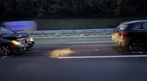 Oberbüren SG: 6 Autos krachen auf A1 ineinander, Unfall bringt Stau