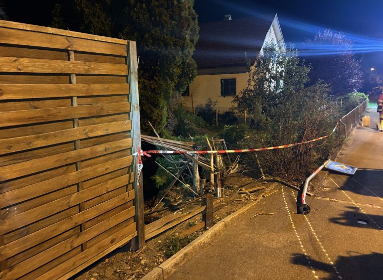 Othmarsingen AG: Neulenker (18) baut Unfall, 2 schwer verletzt
