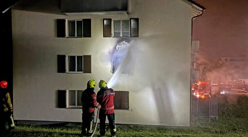 Kreuzlingen TG: Brand im Wohnhaus vorsätzlich gelegt