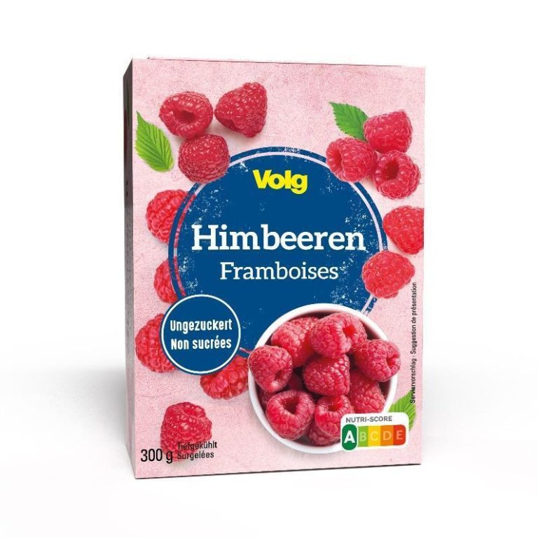 Volg ruft Tiefkühl-Himbeeren wegen Cadmium zurück