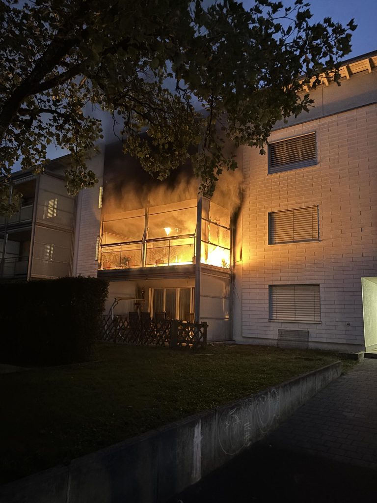 Frauenfeld TG: Feuer-Drama richtet hohen Schaden an