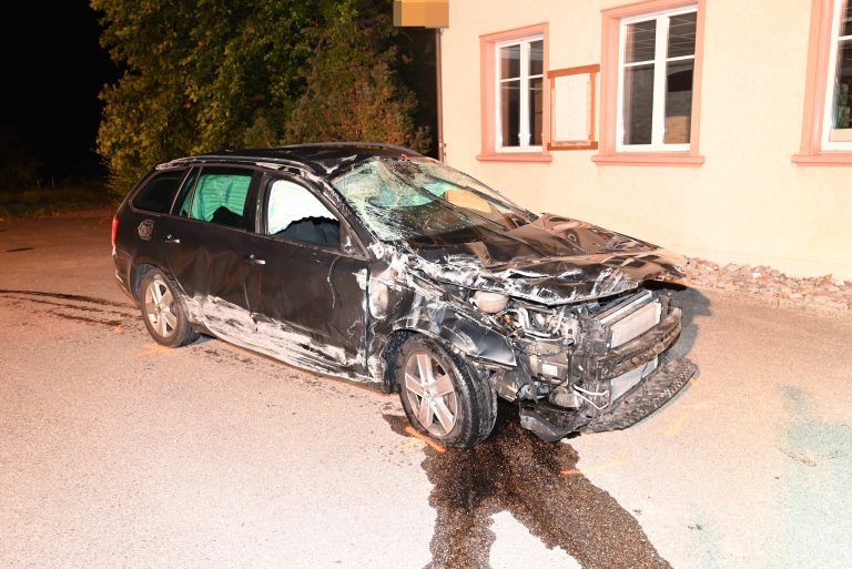 St. Gallen SG: Töff-Lenker (17) schwer verletzt bei Unfall