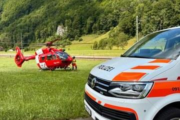 Gontenbad AI: Unfall im Weiher, Kleinkind (1) in Lebensgefahr