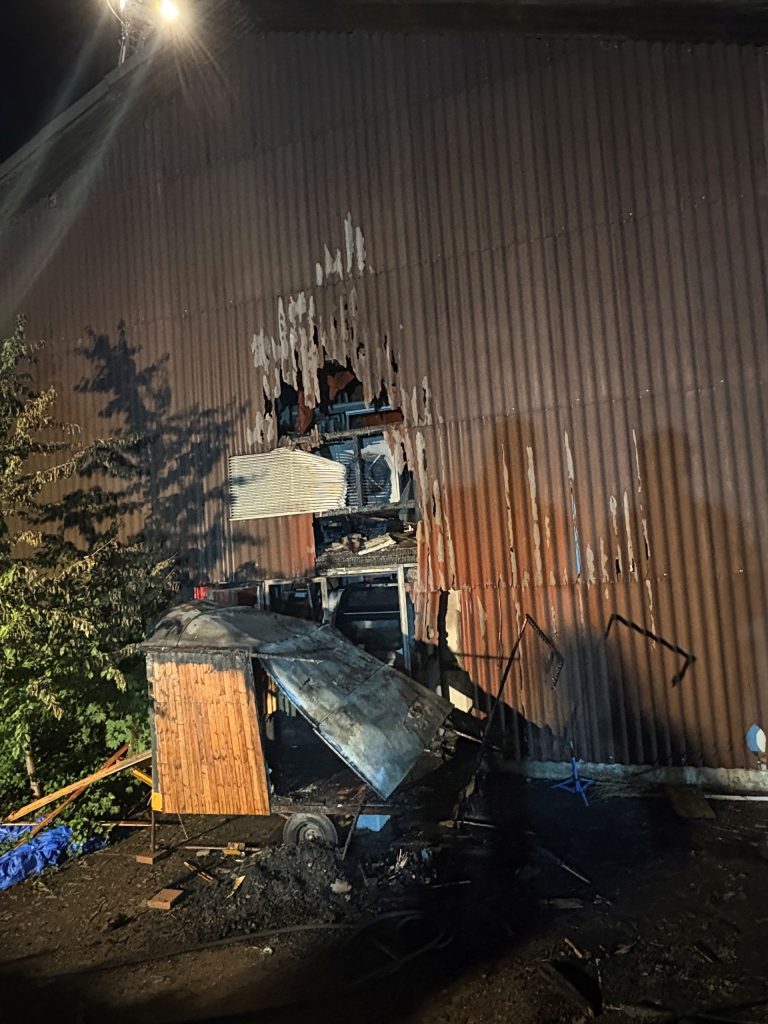 Berg TG: Feuer-Drama bei Lagerhalle, Duo festgenommen